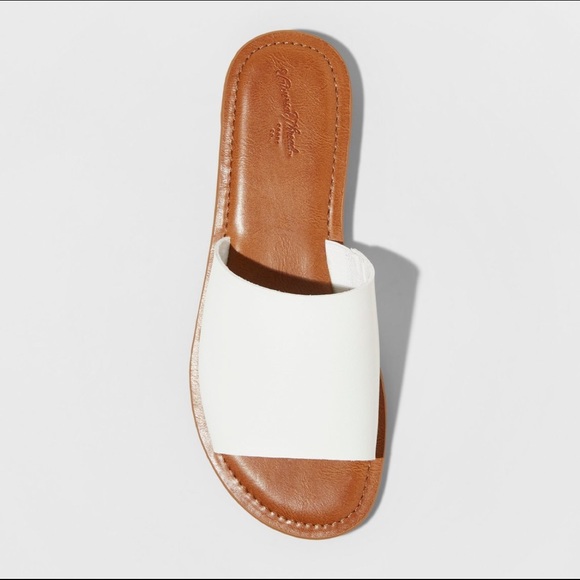 Women's Bertina Slide Sandals -white - Picture 3 of 5